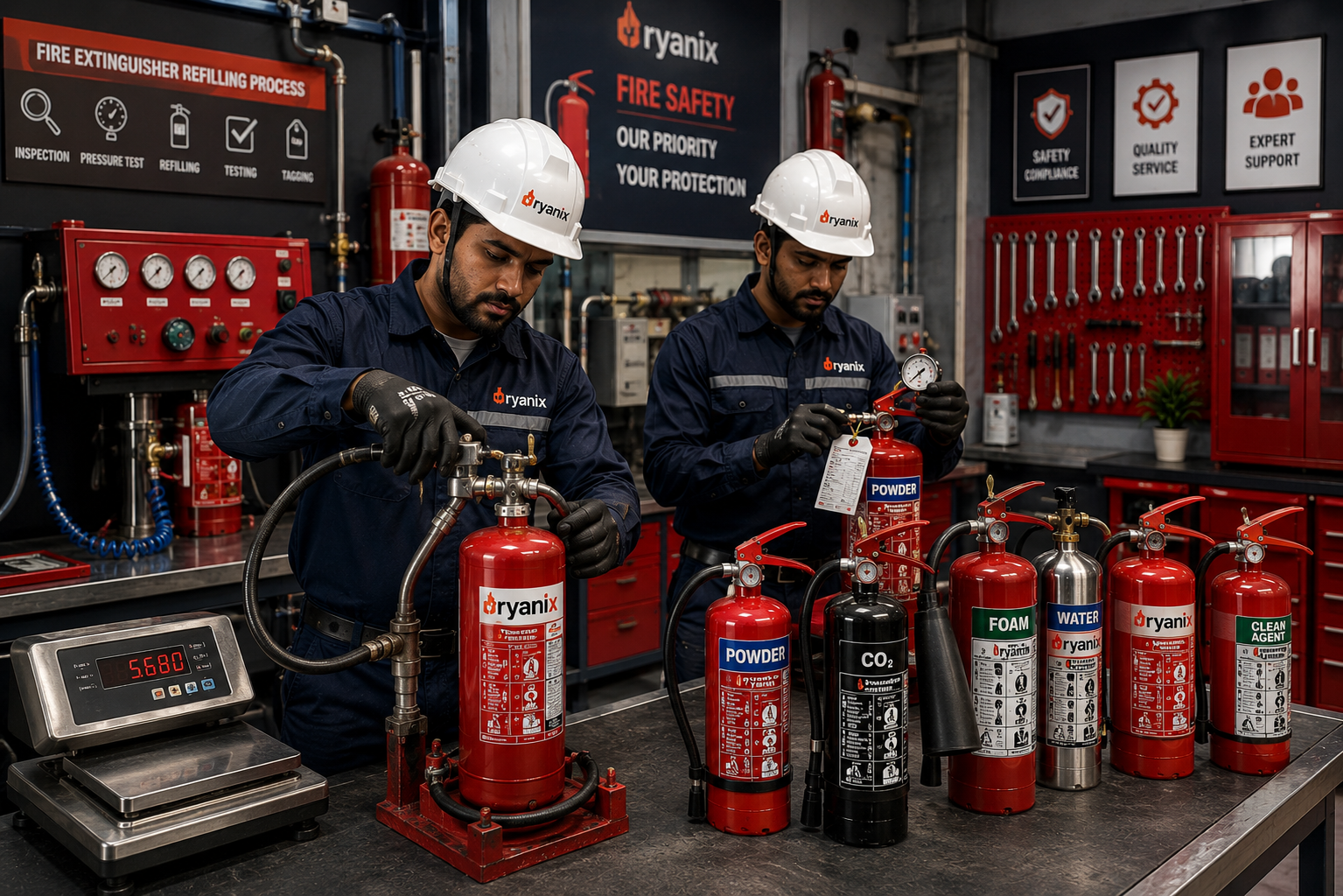 Fire Extinguisher Refilling